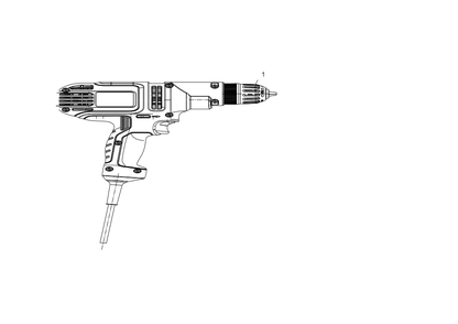 Exploded Diagram A Diagram and Parts List for BDED200C Type 1 Black and Decker Drill